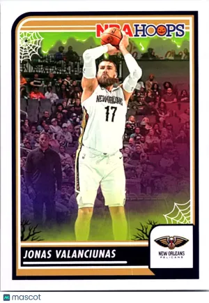 2024 Panini NBA Hoops Haunted Hoops Jonas Valanciunas #112