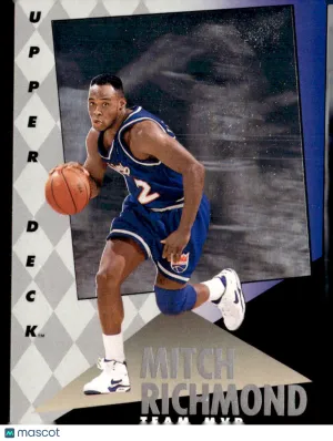 1993 Upper Deck Mitch Richmond #23
