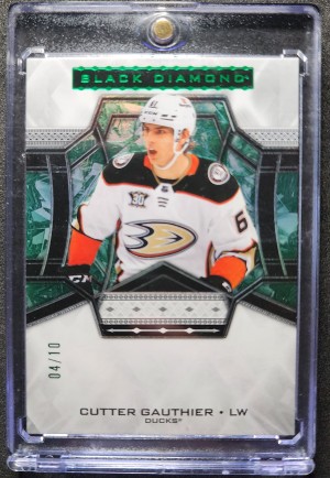 Cutter Gauthier /10 Black Diamond Rookie