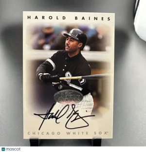 1996 Leaf Signature Series Harold Baines Silver Parallel/Variety Insert