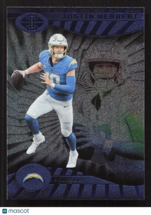 2024 Panini Illusions Justin Herbert #49 Dots Trophy Collection