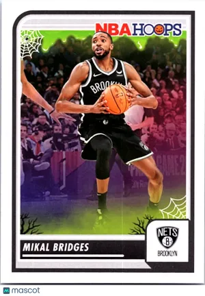 2024 Panini Haunted Hoops Mikal Bridges #180