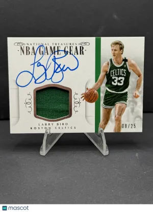2015 Panini National Treasures Larry Bird #GGS-LB 08/25 Memorabilia