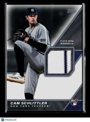 2026 Topps Cam Schlittler #MLMU-CS RC Memorabilia