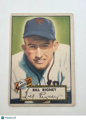1952 Topps Bill Rigney #125