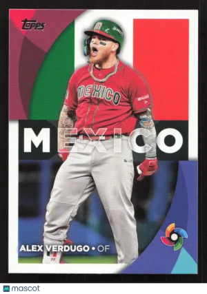 2023 Topps Alex Verdugo #WBC-29 2023 World Baseball Classic Stars