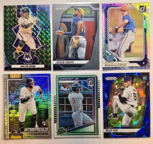 Milwaukee Brewers/ 6 Card Lot