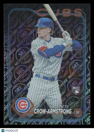 Pete Crow-Armstrong 2024 Topps Series Two 582 Montgomery Club #407 Chicago Cubs