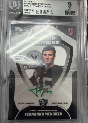 Topps Rookie Premiere Auto