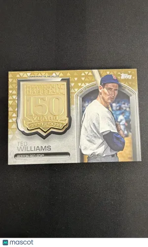 2019 Topps Ted Williams #AMM-TW Gold / Parallel/Variety Insert