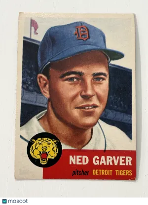 1953 Topps Ned Garver #112 Nicely Centered