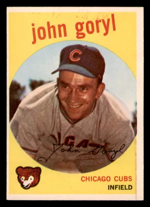 1959 Topps John Goryl #77