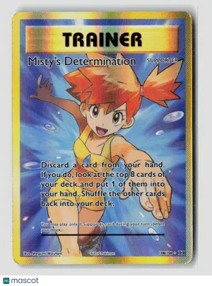 Pokemon 2016 Evolutions Misty's Determination UR FA #108/108