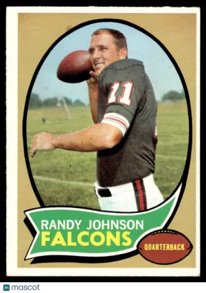 1970 Football Card Randy Johnson #126
