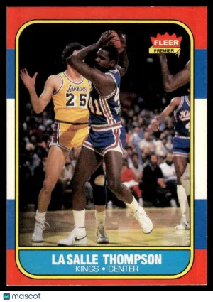 1986 Basketball La Salle Thompson #110