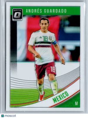 Andrés Guardado Mexico 2018-19 Panini Donruss Optic Soccer #151 Soccer Card