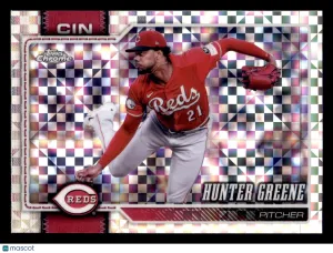 2026 Topps Chrome Hunter Greene #135 X-Fractors