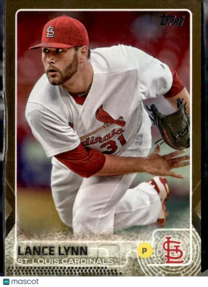 2015 Topps Series One Lance Lynn #261 Gold 0322/2015
