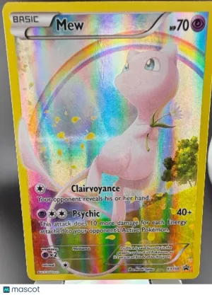 Mew Holo Black Star Promo FA #XY110