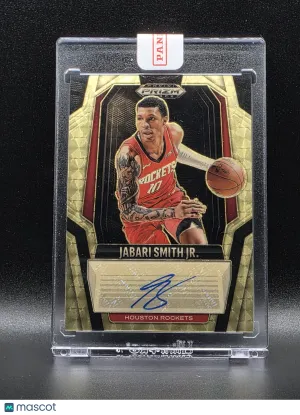 2025 Panini Prizm Black Jabari Smith Jr. Gold 1/5