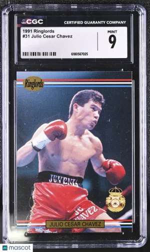 1991 Ringlords Julio Cesar Chavez #31 CGC 9