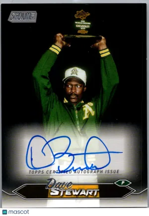2024 Topps Stadium Club Dave Stewart #SCBA-DST Auto