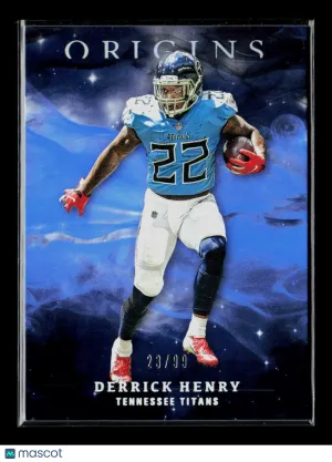 2019 Panini Origins Derrick Henry #87 Blue 23/99