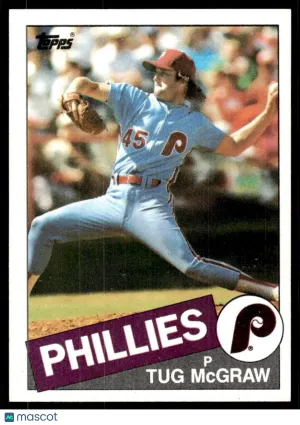 1985 Baseball Card Tug McGraw #157
