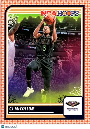 2024 Panini NBA Hoops Haunted Hoops CJ McCollum #172