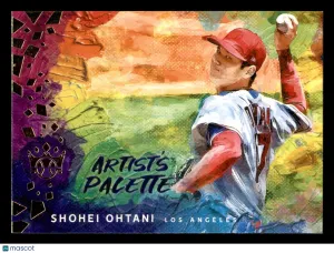 2021 Panini Diamond Kings Shohei Ohtani #AP-5 Artist's Palette