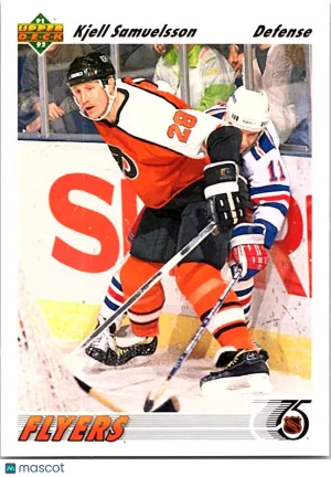 1991 Upper Deck Kjell Samuelsson #396