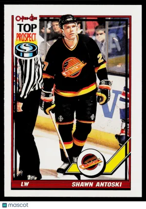 1991 O-Pee-Chee Shawn Antoski #98
