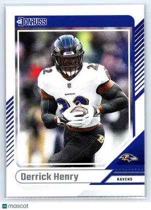 2024 Donruss Derrick Henry #72 Baltimore Ravens