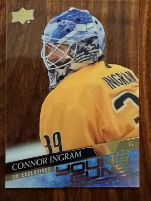 2020-21 Upper Deck Series 1 Connor Ingram #223 Young Guns Clear Cut Exclusives SSP