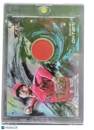 2018 Topps Fire Shohei Ohtani #FR-SO Player-Worn Memorabilia RC
