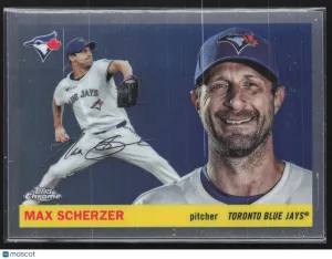 2025 Topps Chrome Max Scherzer #109