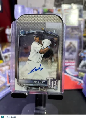 2025 Bowman Chrome Dean Moss Tampa Bay Rays