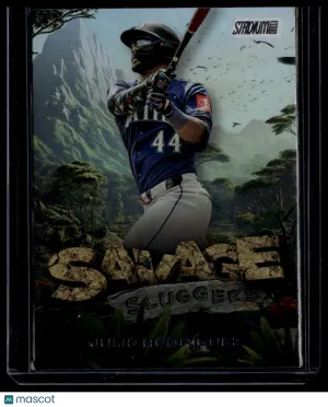 2025 Topps Stadium Club Savage Sluggers Julio Rodríguez #SS-1