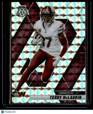 2025 Panini Mosaic Prizm Football Terry McLaurin #182 Silver