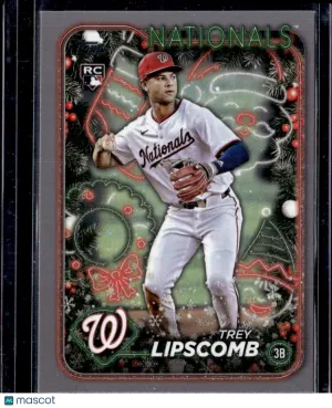 2024 Topps Holiday Trey Lipscomb #H91 RC