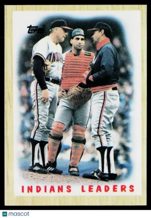 1987 Topps Joe Carter Brett Butler Tom Candiotti Ernie Camacho Scott Bailes Pat Tabler #11