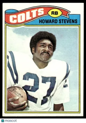 1977 Football Card Howard Stevens #328