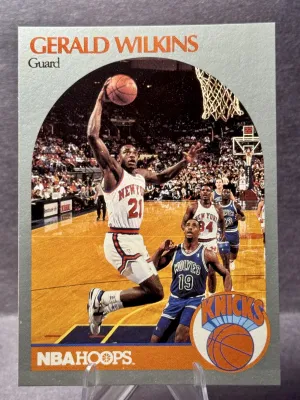 Gerald Wilkins #212 1990-91 Hoops