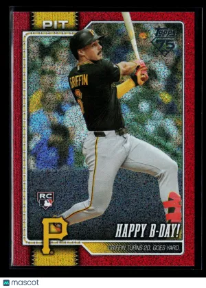 2026 Topps Update Series Konnor Griffin #US99 Red RC 2 / 5
