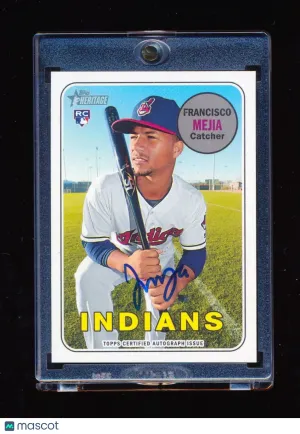 2018 Topps Heritage Francisco Mejia Rookie Topps
