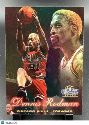 1997-98 Flair Showcase Dennis Rodman #13 Row 2 Parallel/Variety Base Set