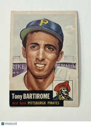 1953 Topps Tony Bartirome #71 VG-EX