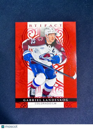 2026-27 Upper Deck Artifacts Gabriel Landeskog #89 Ruby /599
