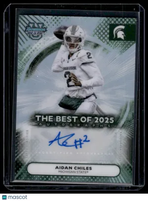 2025 Bowman University Best Football Aidan Chiles #BOA-ACH