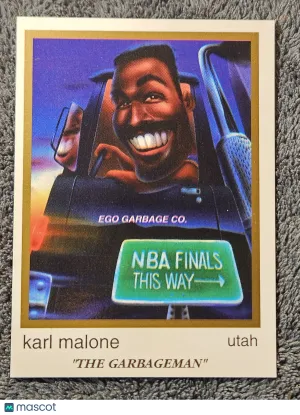 1993 First Amendment Skinnies #174 Karl Malone The Garbageman
